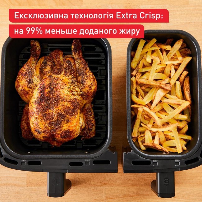 TEFAL Dual Easy Fry&Grill Air Fryer EY905D10
