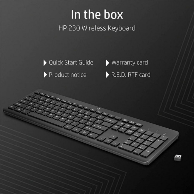 HP 230 WL Black (3L1E7AA)