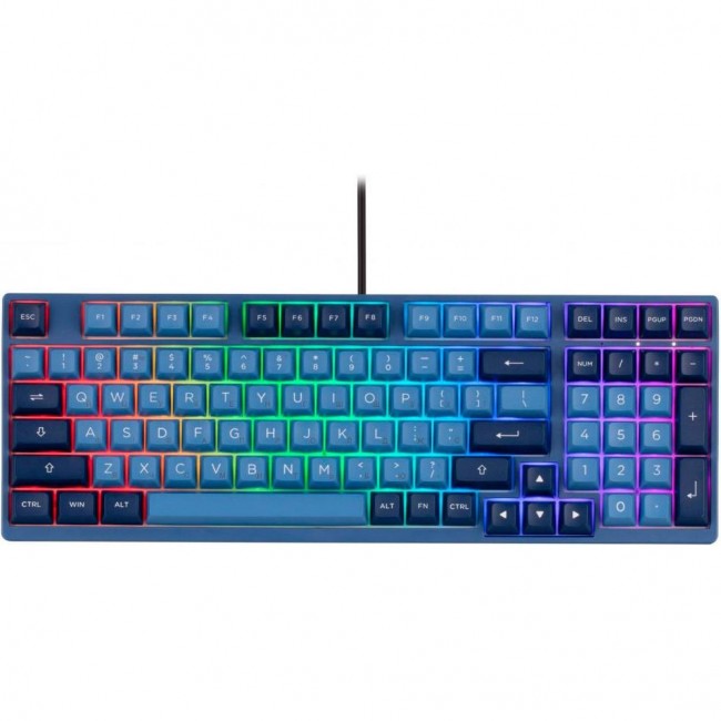 AKKO 3098B Ocean Star 98Key, CS Jelly White, BT/WL/USB-A, EN/UKR Black (6925758615204)