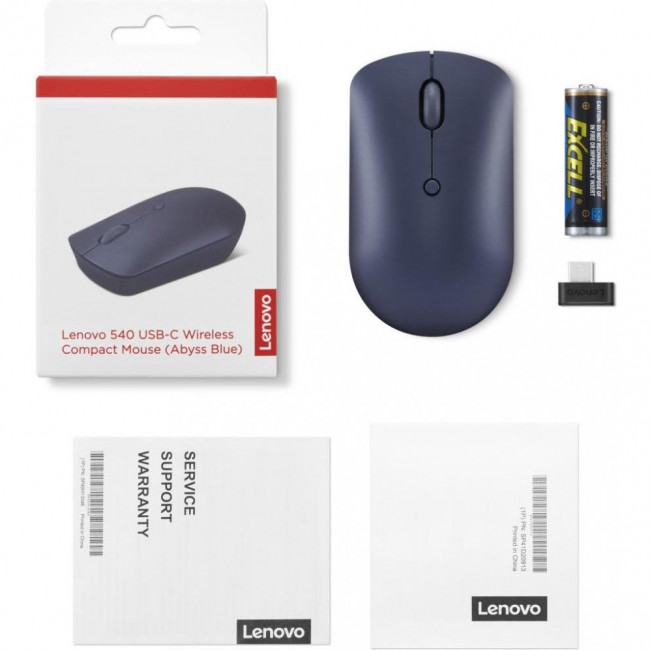 Lenovo 540 USB-C Compact Wireless Abyss Blue (GY51D20871)