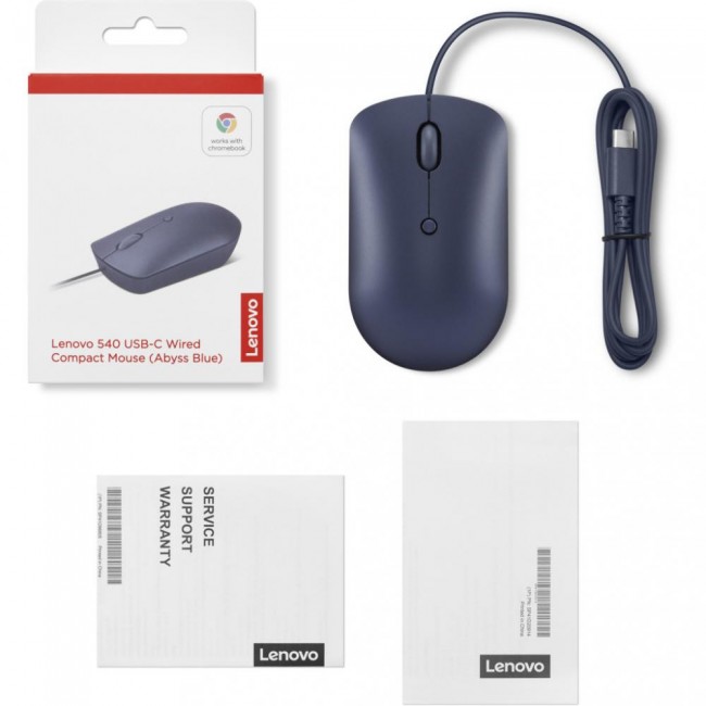 Lenovo 540 USB-C Wired Abyss Blue (GY51D20878)