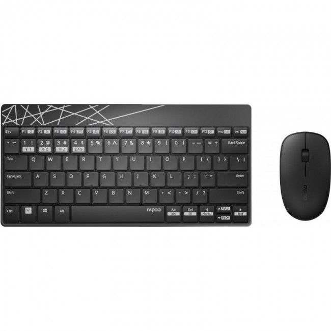 RAPOO 8000 Wireless Mouse & Keyboard Combo