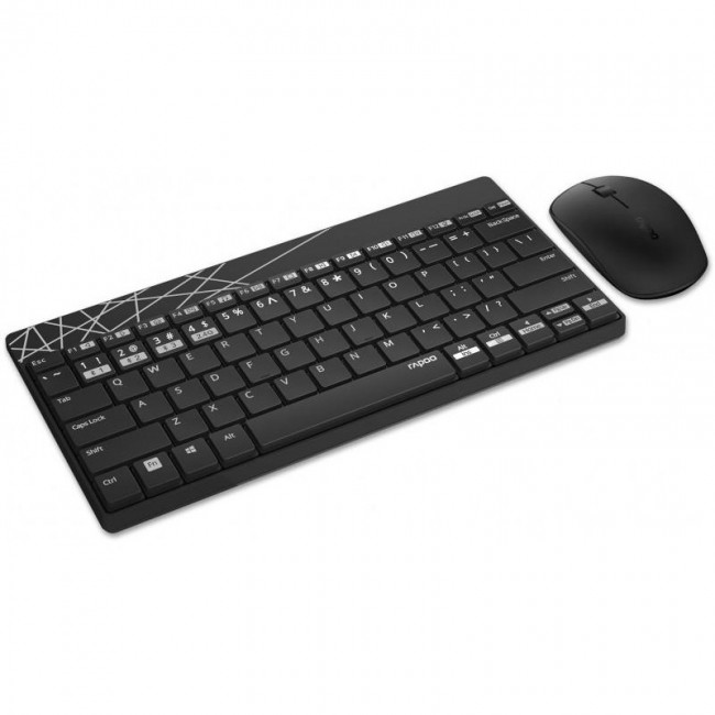 RAPOO 8000 Wireless Mouse & Keyboard Combo