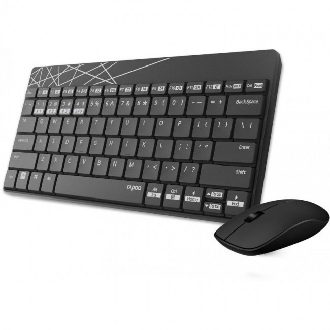 RAPOO 8000 Wireless Mouse & Keyboard Combo