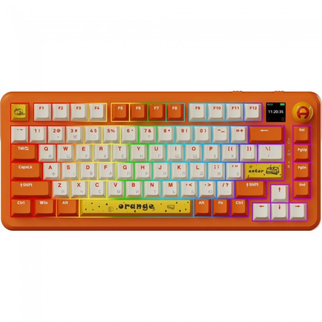 Ajazz AK820 Max Avocado Switch Orange (AK820MAX-AS-OW)