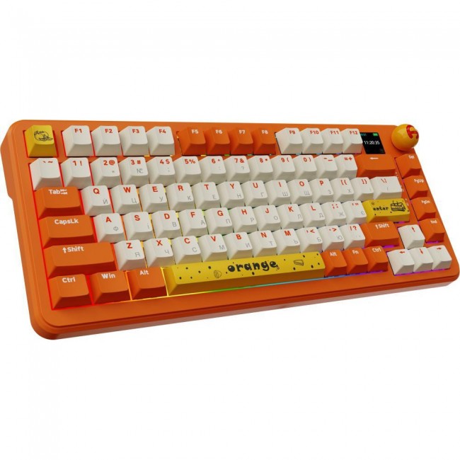 Ajazz AK820 Max Avocado Switch Orange (AK820MAX-AS-OW)