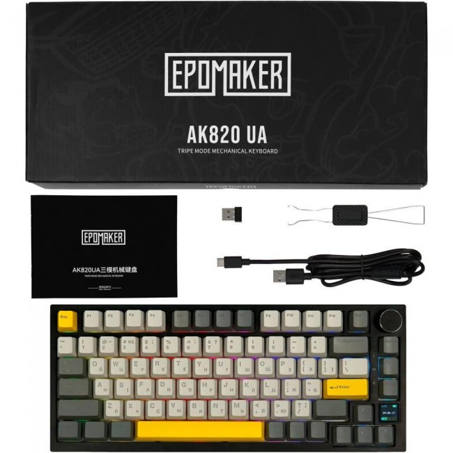 Epomaker AK820 Pro Black (AK820-PRO-B-G)