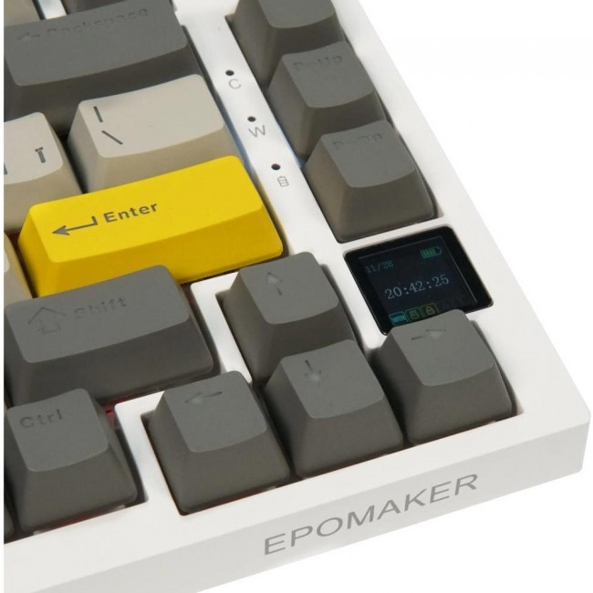 Epomaker AK820 Pro Flying Fish Switch White (AK820-PRO-W-FF)