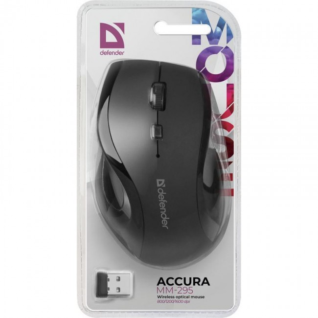 Defender Accura MM-295 Wireless Black (52295)