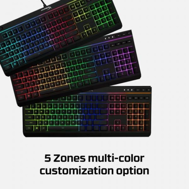 Клавиатура HyperX Alloy Core USB RGB ENG/UA Black (4P4F5AA)