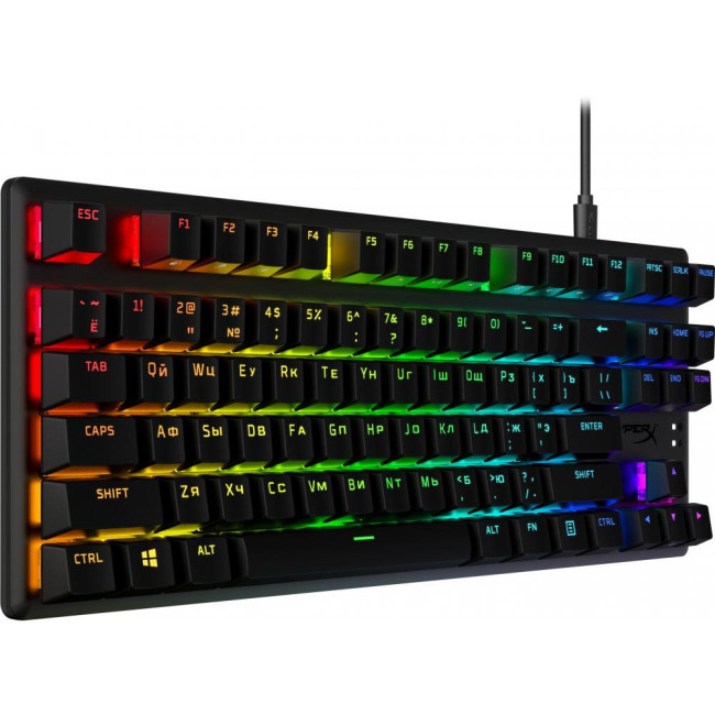 Клавиатура HyperX Alloy Origins Core PBT HX Aqua (639N9AA)