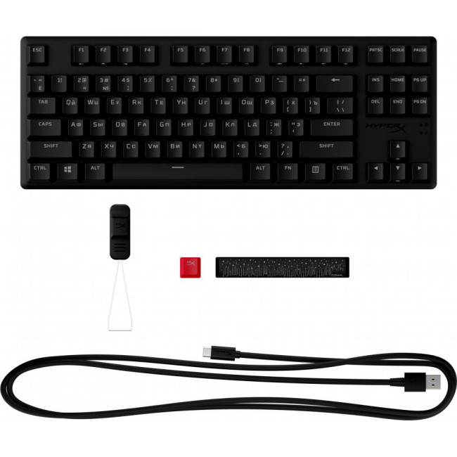 Клавиатура HyperX Alloy Origins Core PBT HX Aqua (639N9AA)