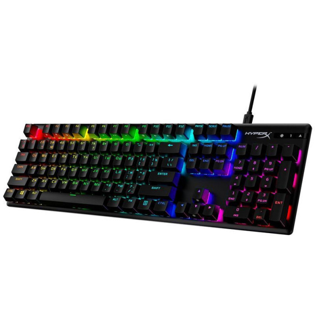 Клавіатура HyperX Alloy Origins PBT RGB Mechanical Red (639N3AA)