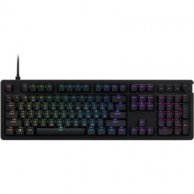 Клавиатура HyperX Alloy Rise PBT HX Red USB Black (7G7A3AA)