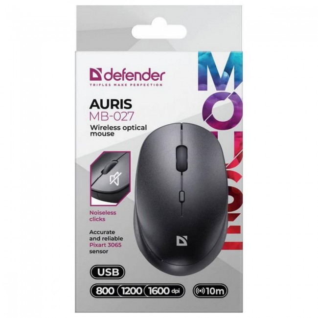 Defender Auris MB-027 Black (52027)