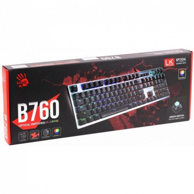 Bloody B760 LK-Green switches Black