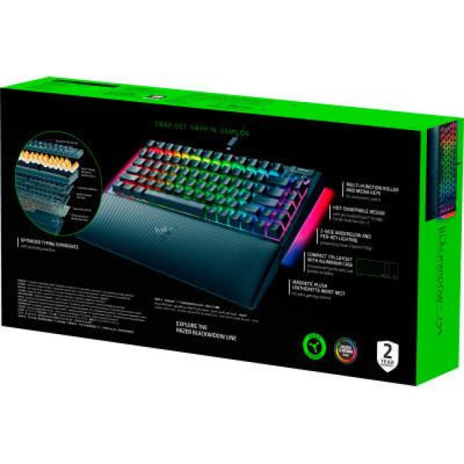 Razer BlackWidow V4 75% Black (RZ03-05000100-R3M1)