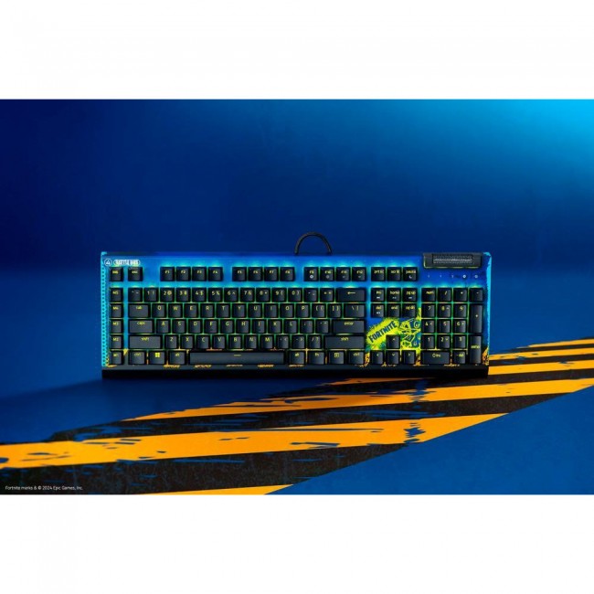 Клавиатура Razer BlackWidow V4 X Yellow Switch FORTNITE (RZ03-04703600-R3M1)