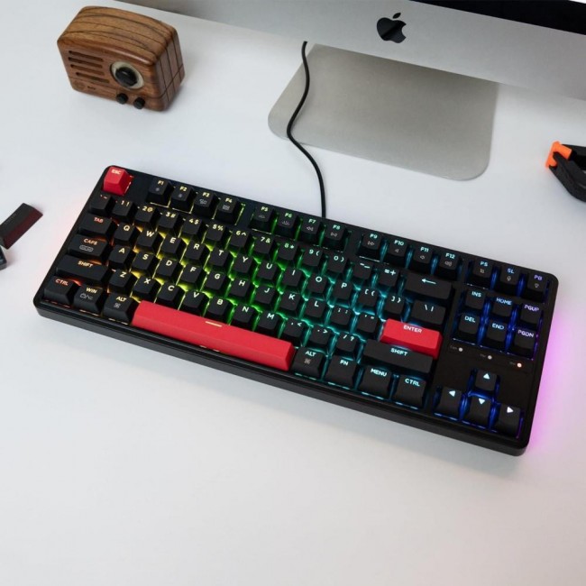 Клавиатура Keychron C3 Pro 87 Key RGB Hot-Swap K Pro Brown Black (C3PH3_KEYCHRON)