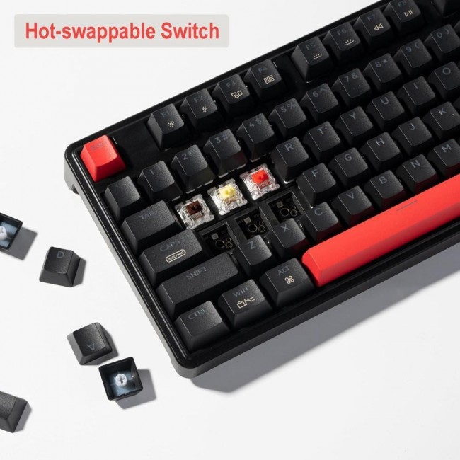 Клавиатура Keychron C3 Pro 87 Key RGB Hot-Swap K Pro Brown Black (C3PH3_KEYCHRON)