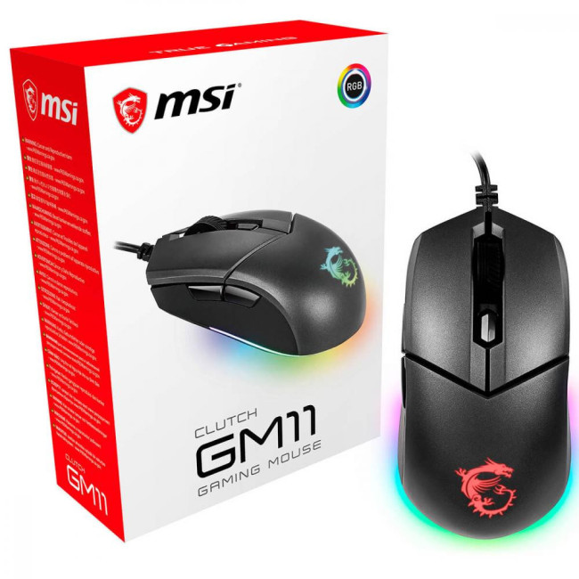 MSI Clutch GM11 Black (S12-0402020-CLA)