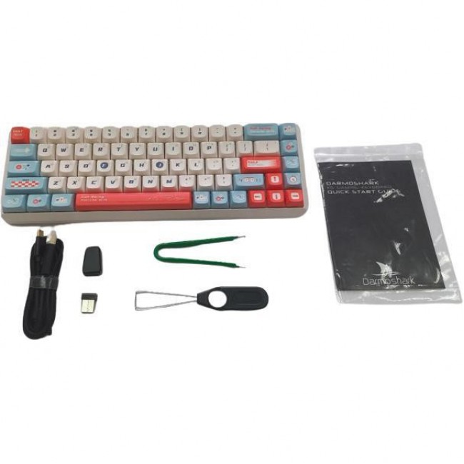 Клавиатура Motospeed Darmoshark K5 Gateron Silver Pro Custom (dmk5cgspro)