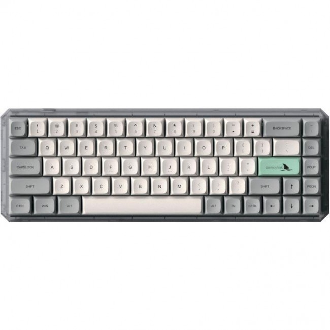 Клавиатура Motospeed Darmoshark K5 Gateron Yellow Pro Light Gray (dmk5lgypro)