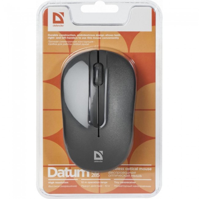 Defender Datum MM-285 Wireless Black (52285)