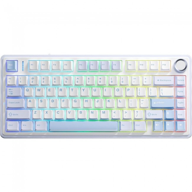 AULA F75 LEOBOG Greywood V3 Sea Salt Blue (6948391208633)