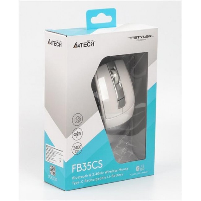 A4Tech FB35CS Icy White