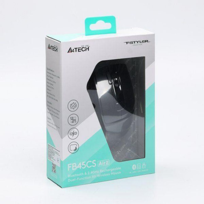 A4Tech FB45CS Air2 Wireless/Bluetooth Stone Grey