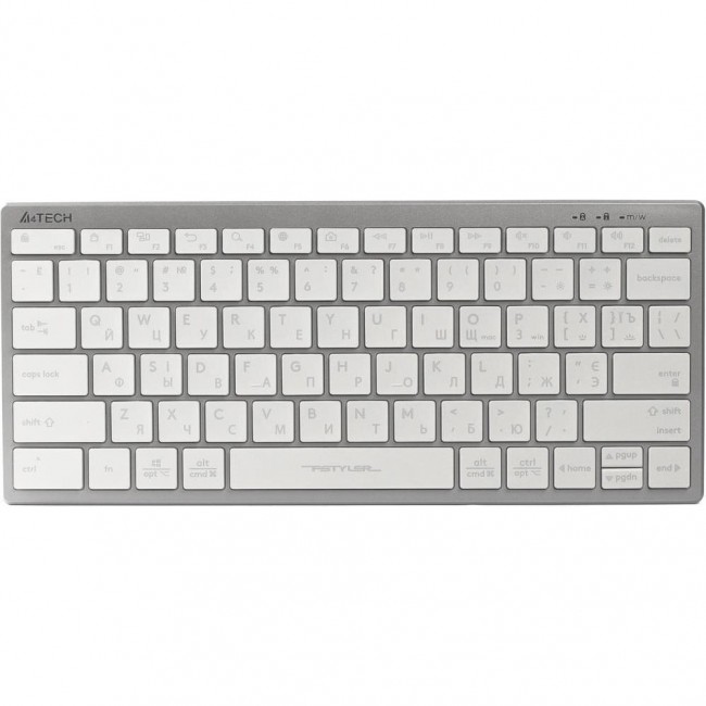 A4Tech FX61 White Ice Blue Backlit