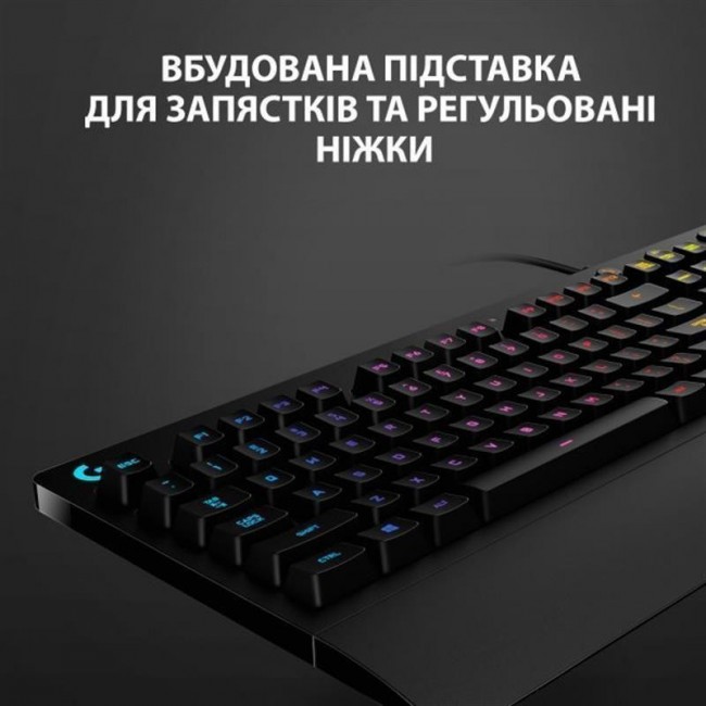Logitech G213 Prodigy RGB Gaming Keyboard UKR (920-010740)