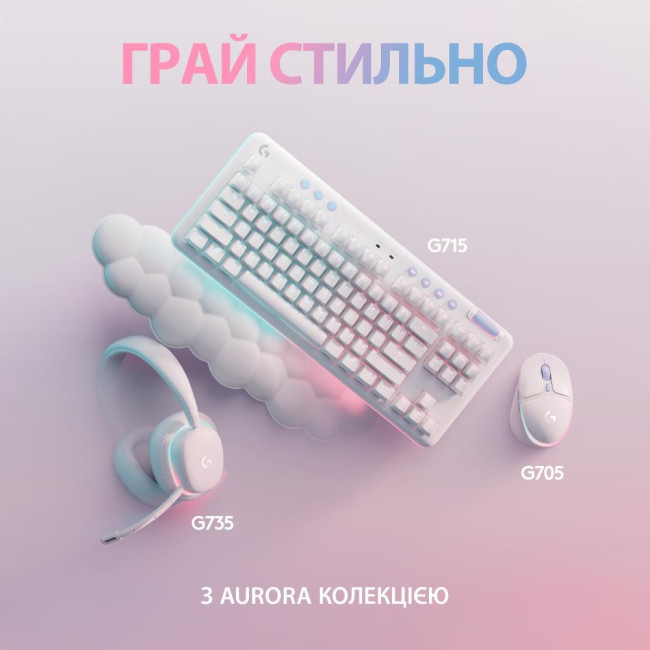 Клавіатура Logitech G713 TKL RGB GX Linear Off-White (920-010678)
