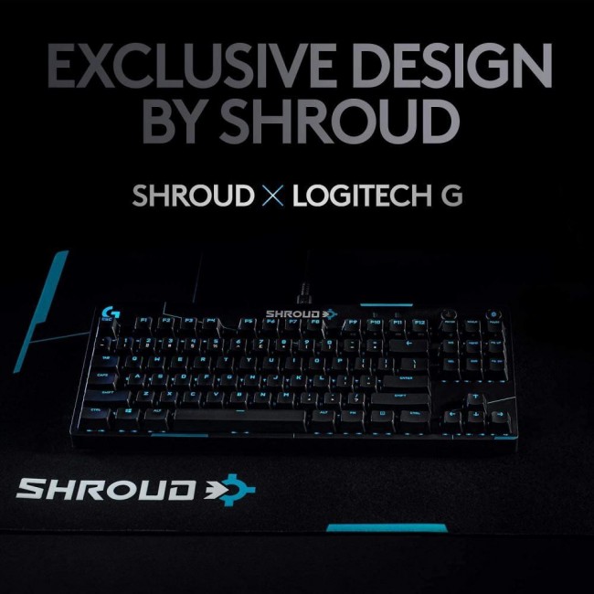 Logitech G PRO Mechanical Gaming Keyboard - Shroud Edition (920-009849)