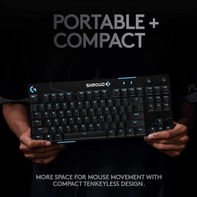 Logitech G PRO Mechanical Gaming Keyboard - Shroud Edition (920-009849)