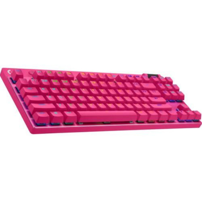 Клавиатура Logitech G Pro X TKL Lightspeed Tactile Magenta (920-012159)
