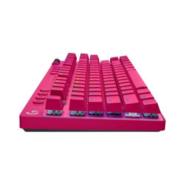 Клавиатура Logitech G Pro X TKL Lightspeed Tactile Magenta (920-012159)