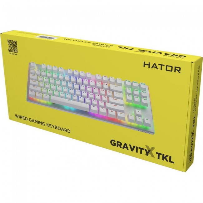 HATOR Gravity X TKL White (HTK551)