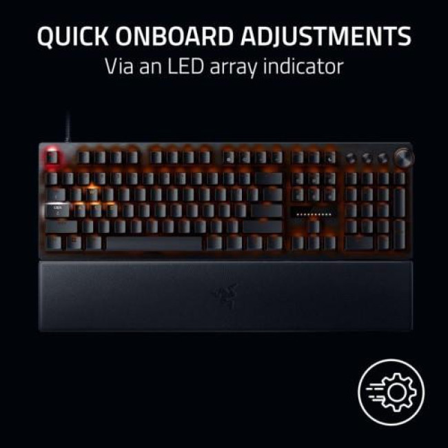 Клавиатура Razer Huntsman V3 Pro Analog Optical Switch Gen-2 USB Black (RZ03-04970100-R3M1)
