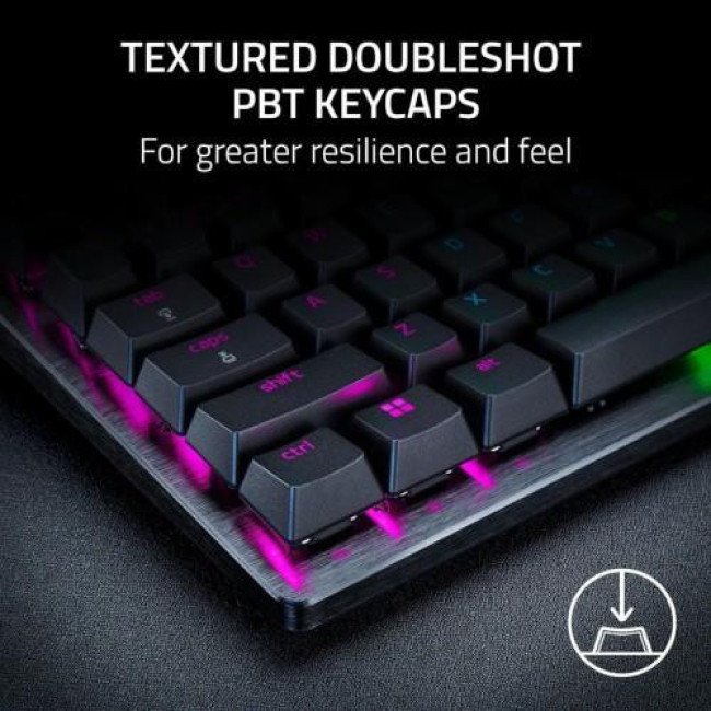 Клавиатура Razer Huntsman V3 Pro TKL Analog Optical Switch Gen-2 USB Black (RZ03-04980100-R3M1)