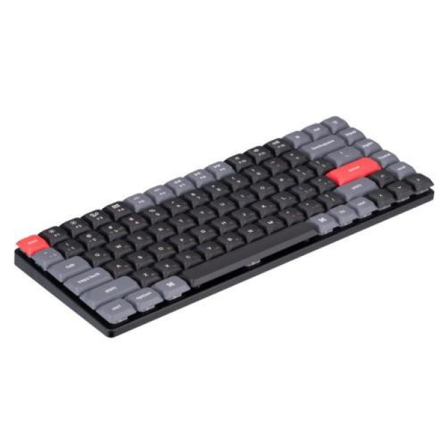 Клавіатура Keychron K3 PRO Gateron Brown BT/USB LowProfile QMK UA RGB Black (K3PB3_KEYCHRON)