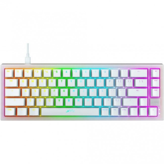 Xtrfy K5 Kailh Red RGB White (K5-RGB-CPT-TPWHITE-R-UKR)