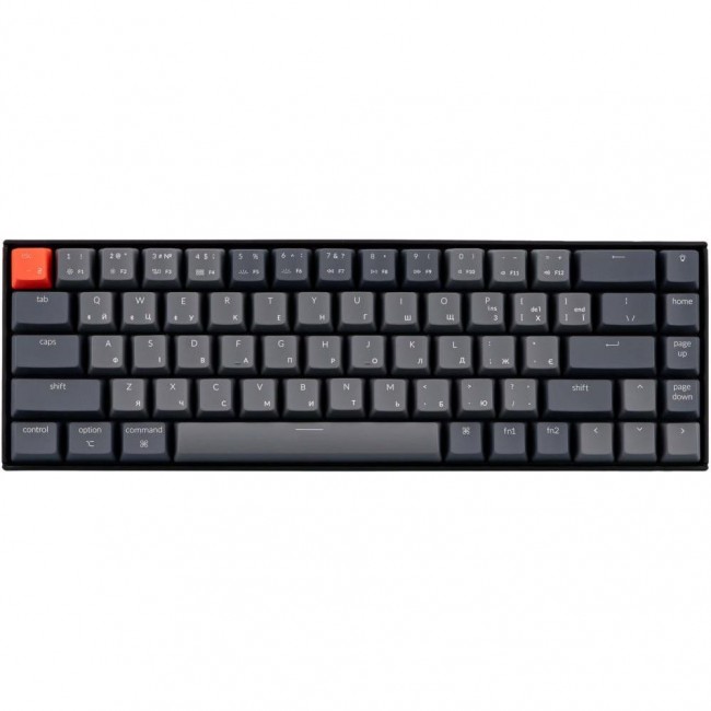 Keychron K6 68 Key Gateron White LED Red (K6O1_KEYCHRON)