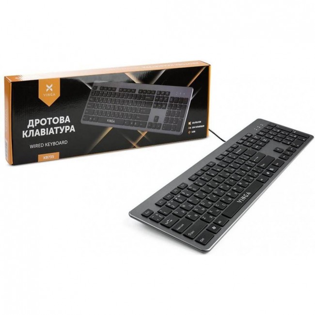 Vinga KB735 Black-Gray