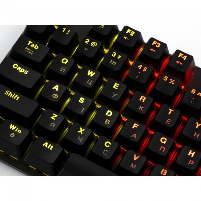 Vinga KBGM-101 LED Red Switch USB Black