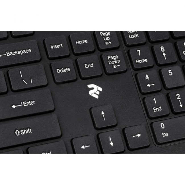 2E KS210 Slim WL Black (2E-KS210WB)