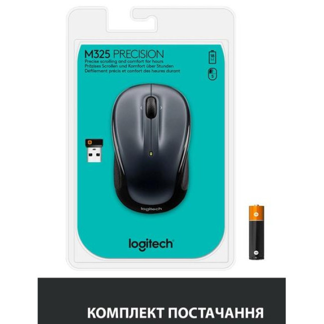 Logitech M325s Dark Silver (910-006812)