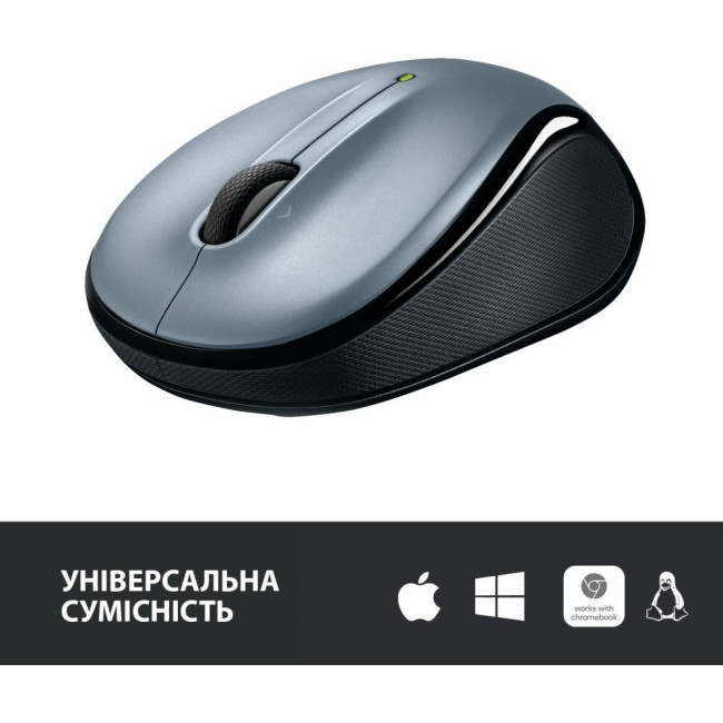 Мышь Logitech M325s Light Silver (910-006813)