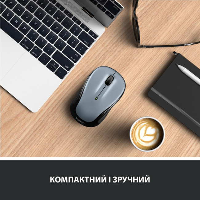 Мышь Logitech M325s Light Silver (910-006813)